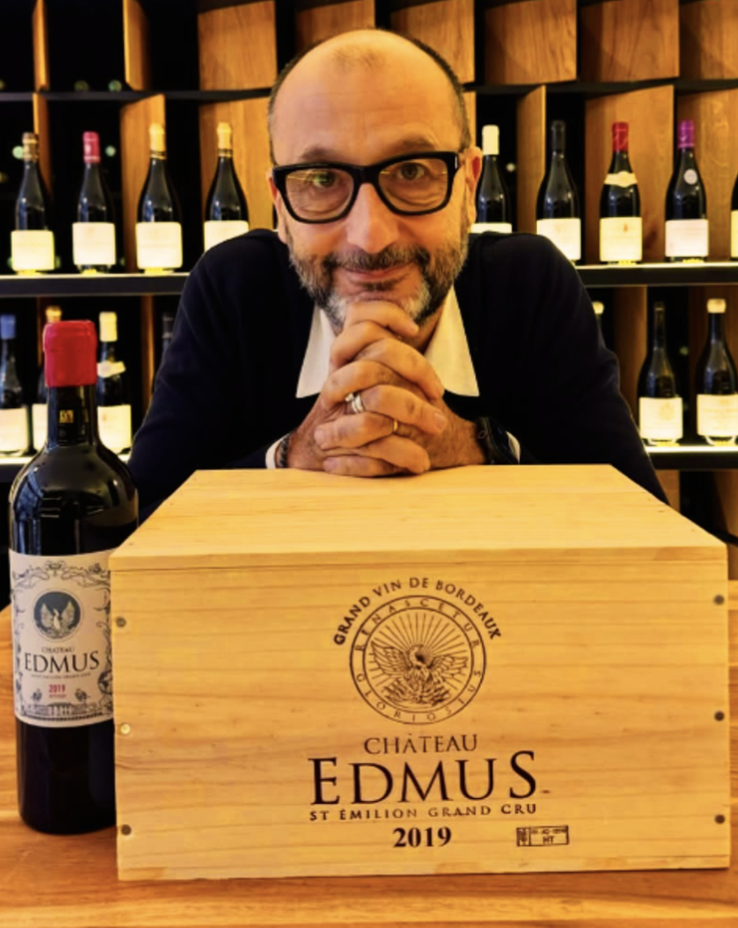 Vignes du Château EDMUS au lever du jour